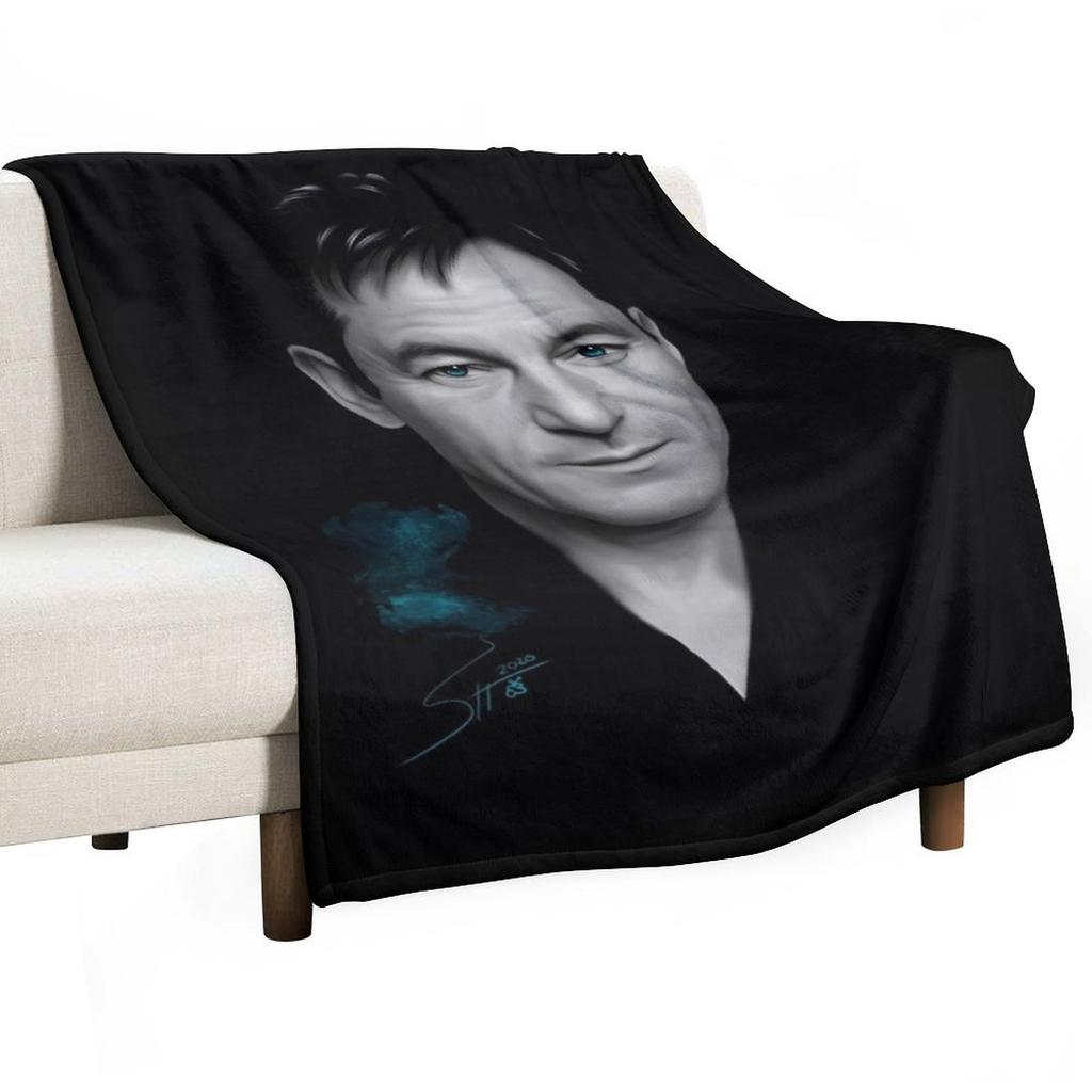 Jason Isaacs Throw Blanket Moving Picnic valentine gift ideas Soft Plaid Blankets
