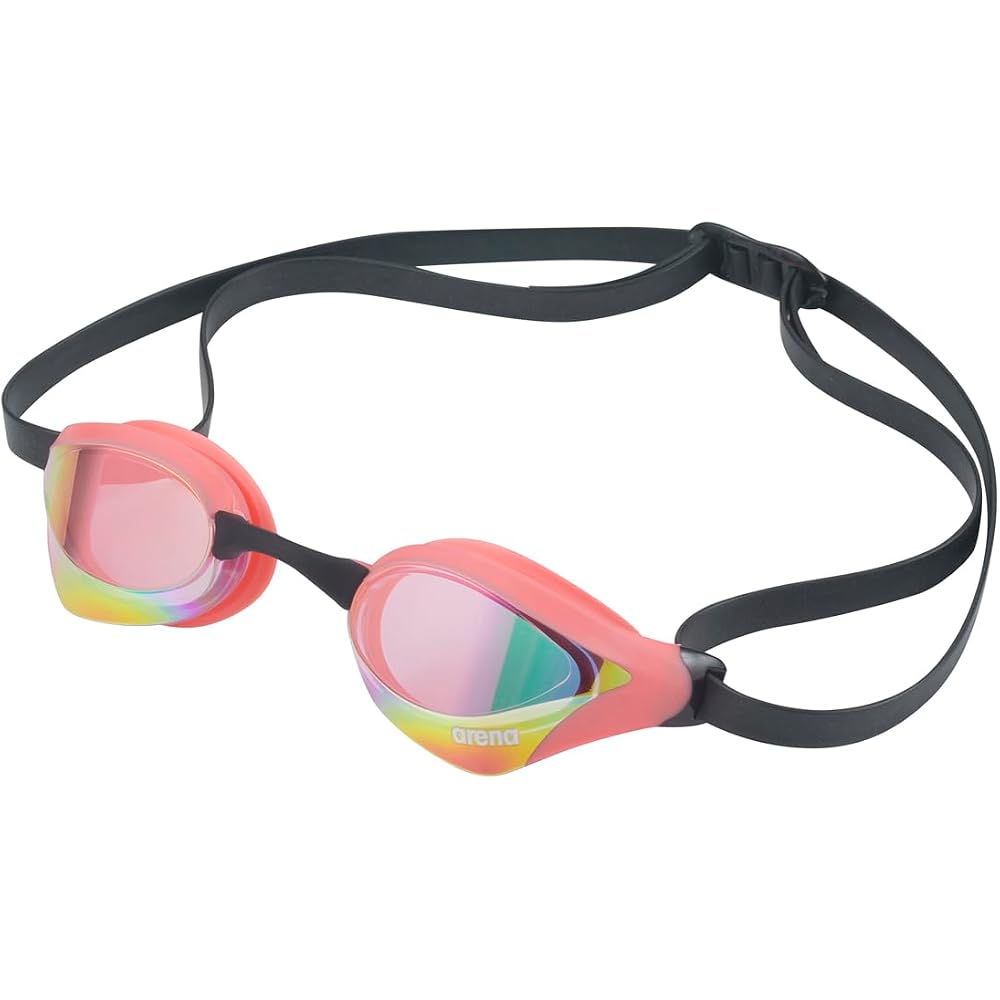 Arena Cobra Core Unisex Swimming Goggles Free Size Mirrored Finish Competitive Racing Model AS5SGG04U