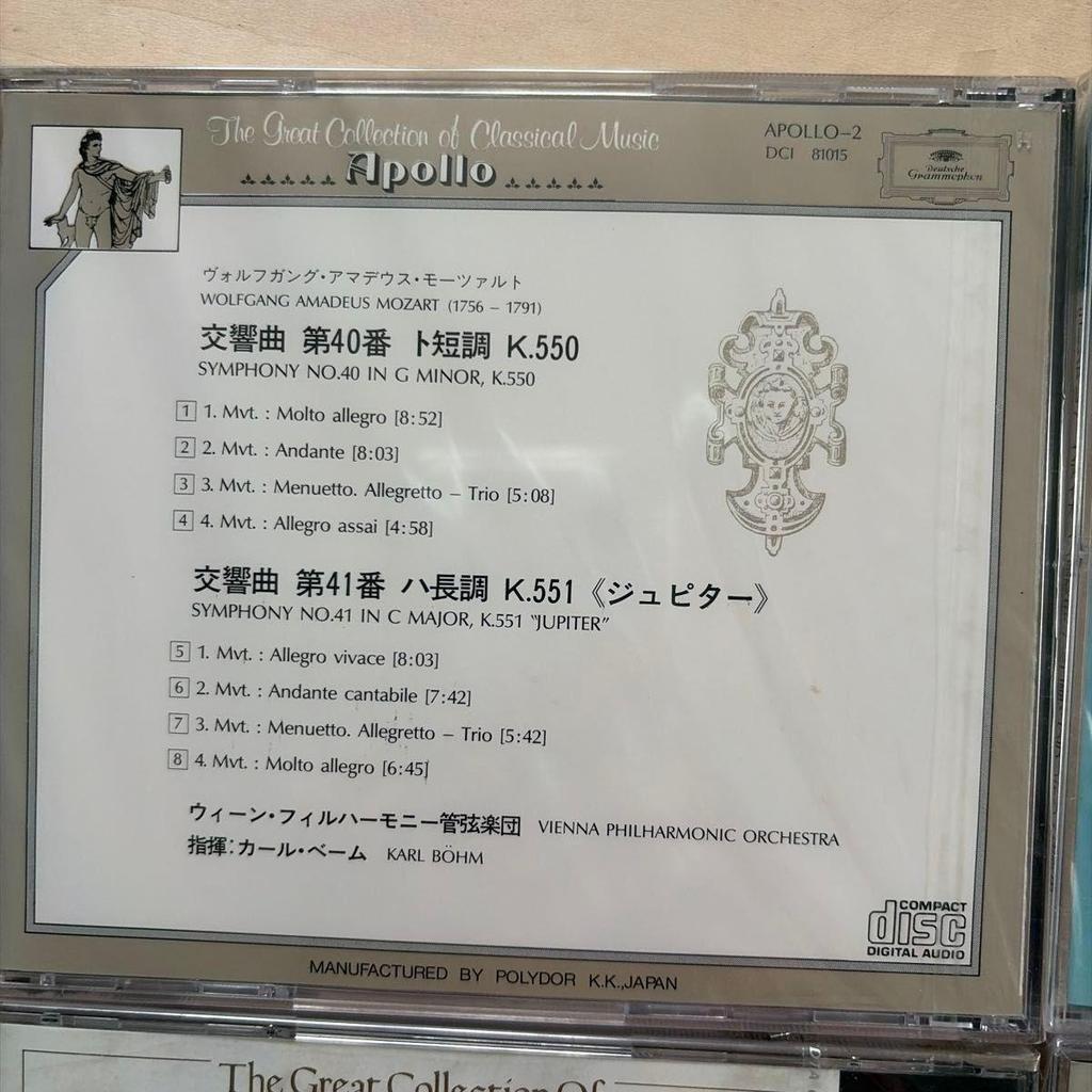 Used Unopened Mozart: Symphony No. 40 & 41, Piano Concertos No. 20, 21, 26, 27,