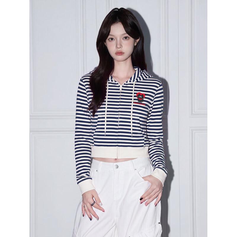 TonLion x Brunch Brother Striped Hooded Jacket