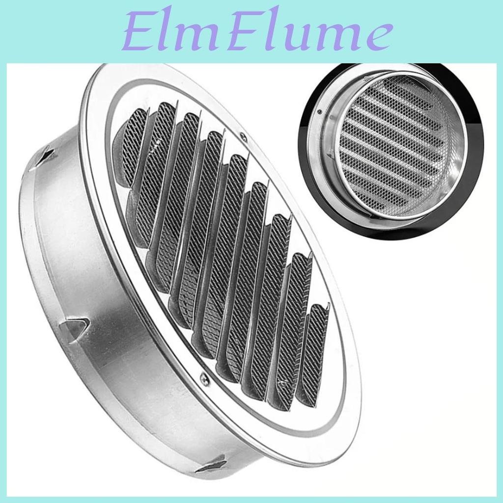 1pcs Stainless Round 70300mm Steel Air Vent Grille Insect Protection Home Exterior Wall Ducting Ventilation Tool