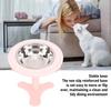 Tilt height 10-15cm Height Adjustable Raised Cat Bowl Stand  Indoor household pet feeding