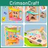Wooden Multifunction Rotating Slide Car Toy For Baby Educational Play And Diy Fun