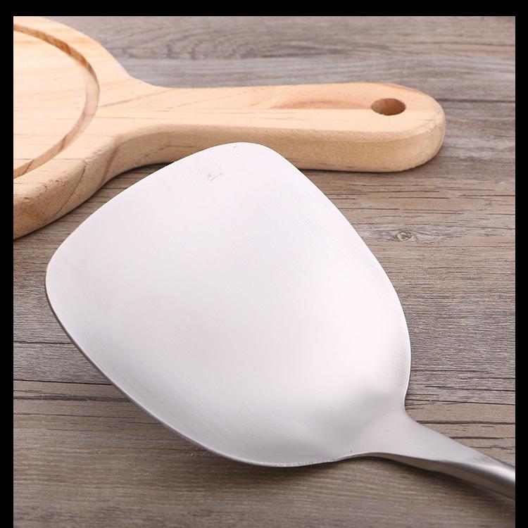 304 Stainless Steel Cooking Utensil Set Vintage Wooden Handle Kitchen Tools