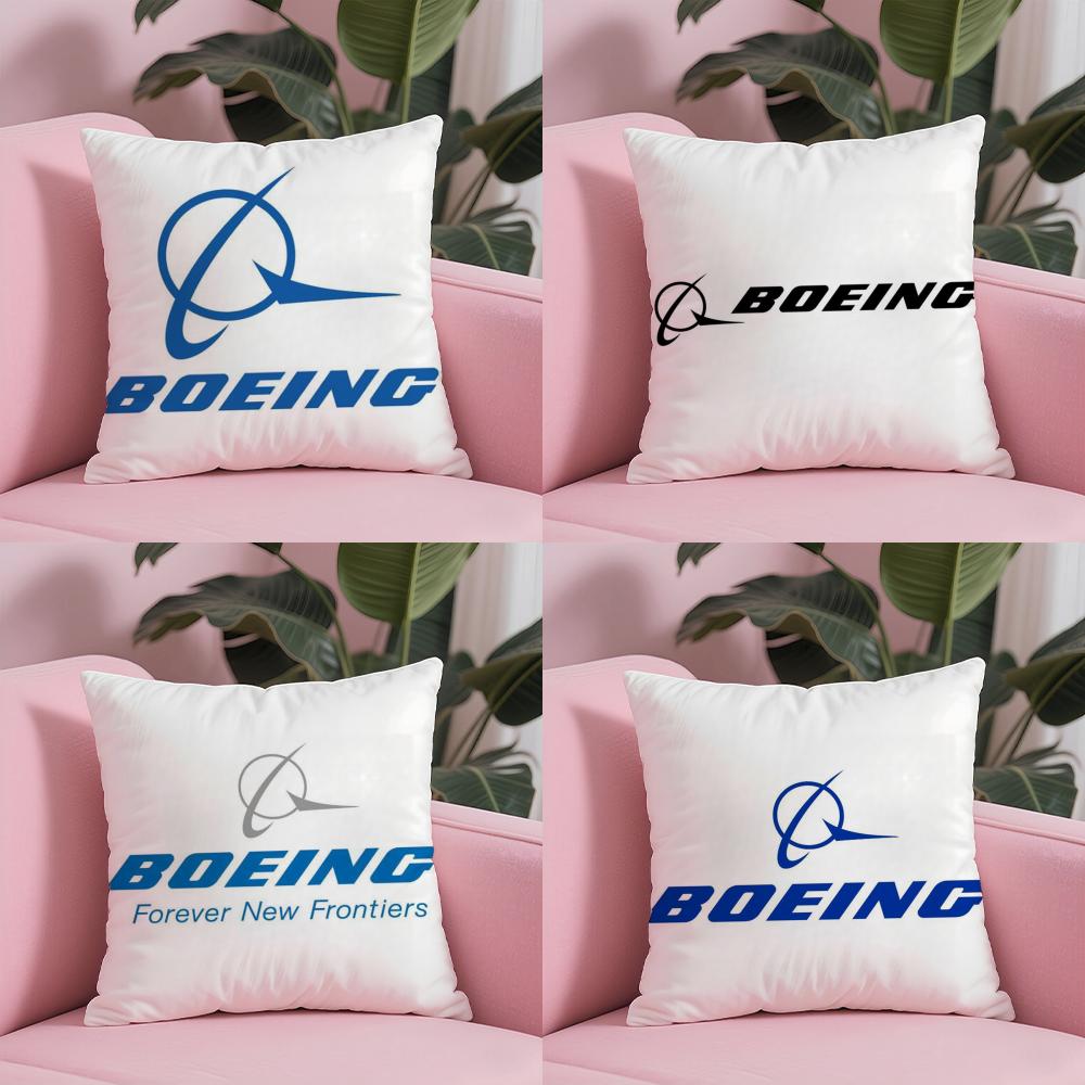 Роскошная наволочка для подушки Boeing, мягкая, двусторонняя, с принтом, для дивана, теплая, зимняя, домашняя, детская, подарок.