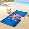 Custom Name FC Bayern Munich Print Beach Towel, Large Soft Quick Dry Towel for Beach Camping Swimming -HE212