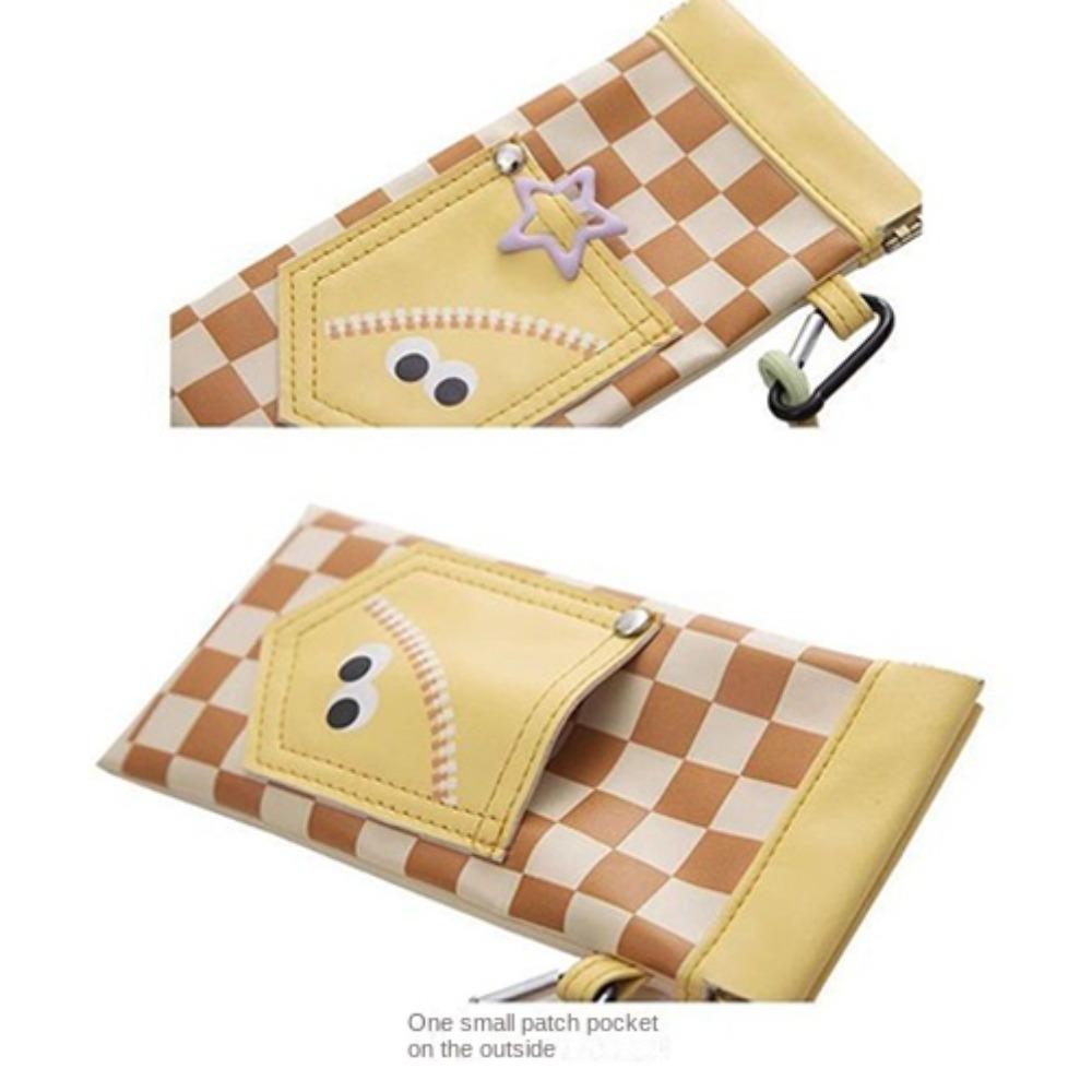 Portable Women's Silicone Glasses Storage Bag Anti-Prure Sunscreen Bag Waterproof Wear-Resistant Hanging Bag for Eyewear