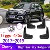 Mud Flaps For Chery Tiggo4 Tiggo 4 5X  2018 2017 Mudflaps Splash Guards Mud Flap Front Rear Mudguards Fender