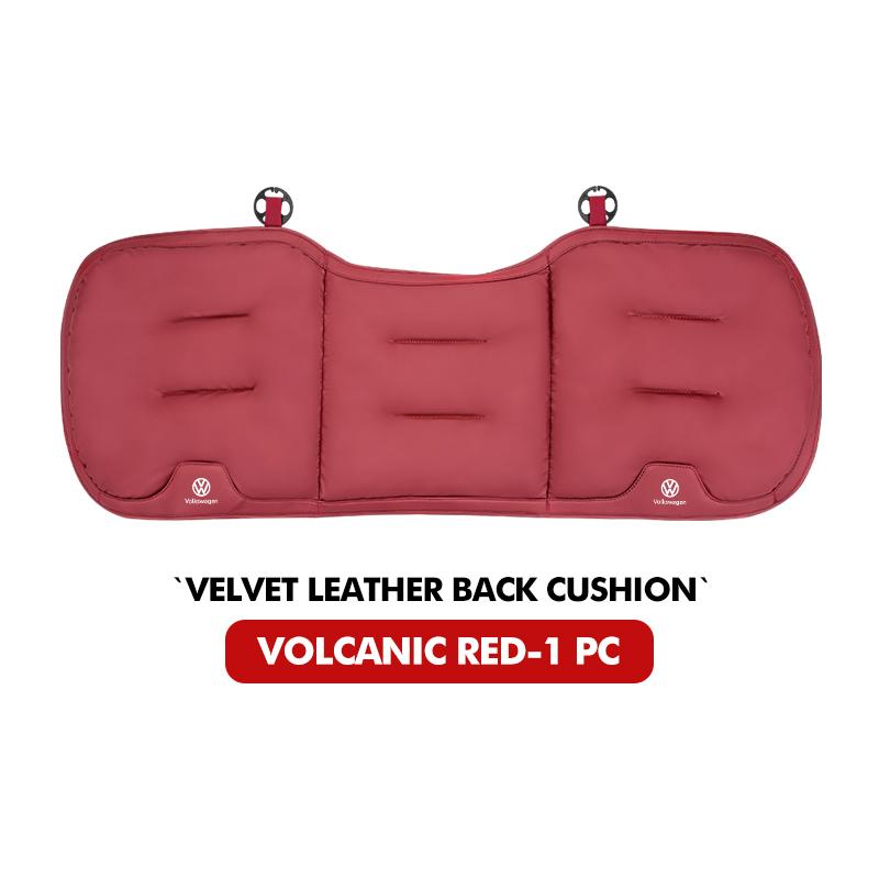 For Volkswagen VW Car Velour Cushion Breathable Back Seat Cushion Seat Cover Golf 4 5 6 7 Polo Jetta Sagitar Magotan Passat B5 zj4