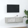 TV Cabinet Concrete Grey 80 x 31 x 25.5 cm Particleboard