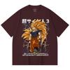 230 г/м² 100% хлопок Dragon Ball V59 Принт Goku SSJ3 Унисекс Тяжелая хлопковая футболка