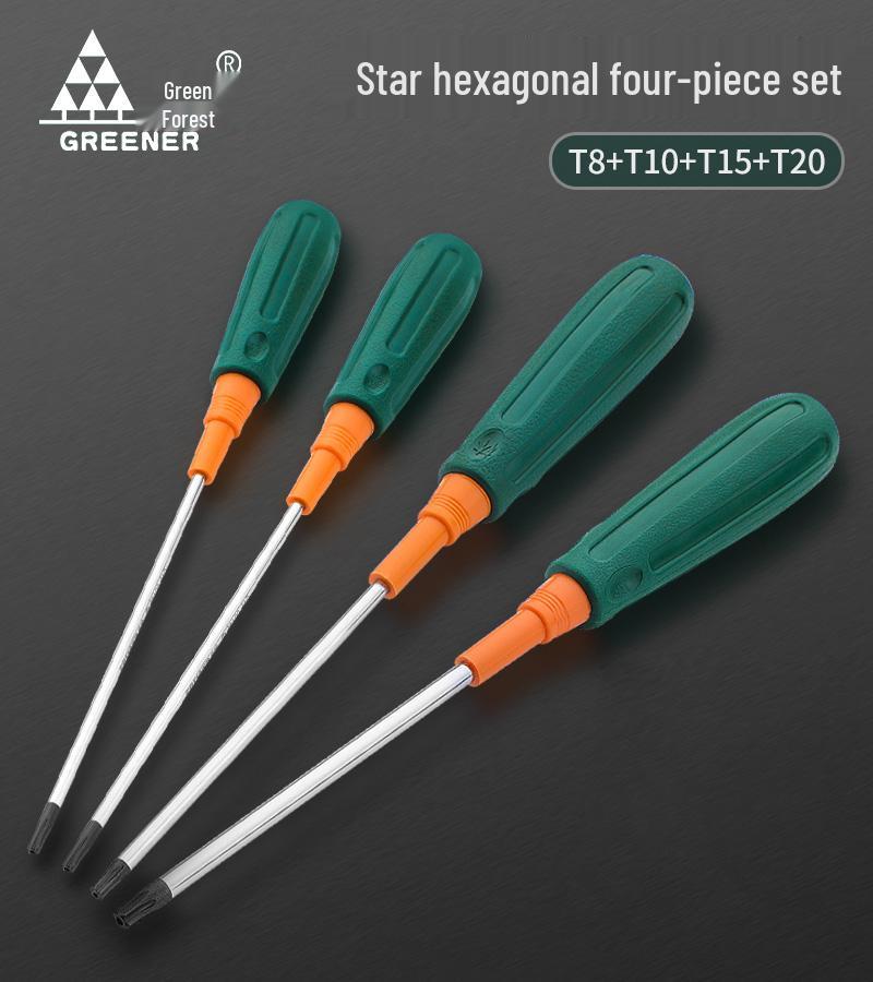 Набор отверток Phillips "Цветок" и Hex Star T20-T30