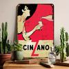 Винтажный логотип Cinco De Mayo, литой металл Жестяное настенное искусство с эффектом состаривания Идеально для баров, кафе, гаражей Ho