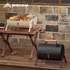 BISINNA Outdoor Multifunctional Portable Barbeque Stove Camping BBQ Charcoal Grill With Dual Side Camping Supplies