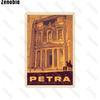 Жестяная табличка «Country and City» Matla Vienna London Landmark Building Landscape Vintage Metal Sign City Landscape Plain Home Decoration