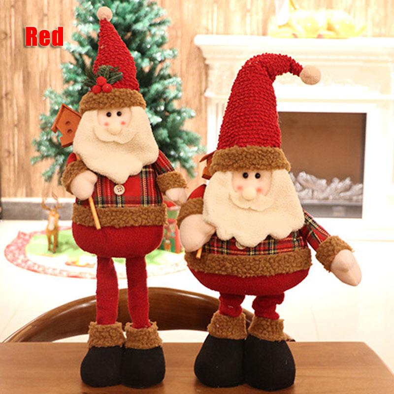 50/70/95 см Рождественская кукла-подъемник Рождественские украшения Статуэтки Новый год подарок на день рождения для детей Домашний отель Рождественские украшения