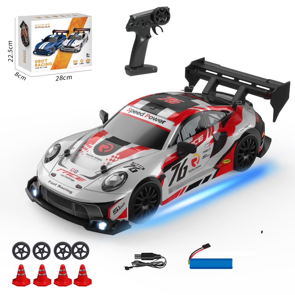 Игрушка Радиоуправляемая Дрифт-Машина 4WD 2.4G: Половина масштаба, трансграничный, детский соревновательный гоночный автомобиль с дистанционным управлением
