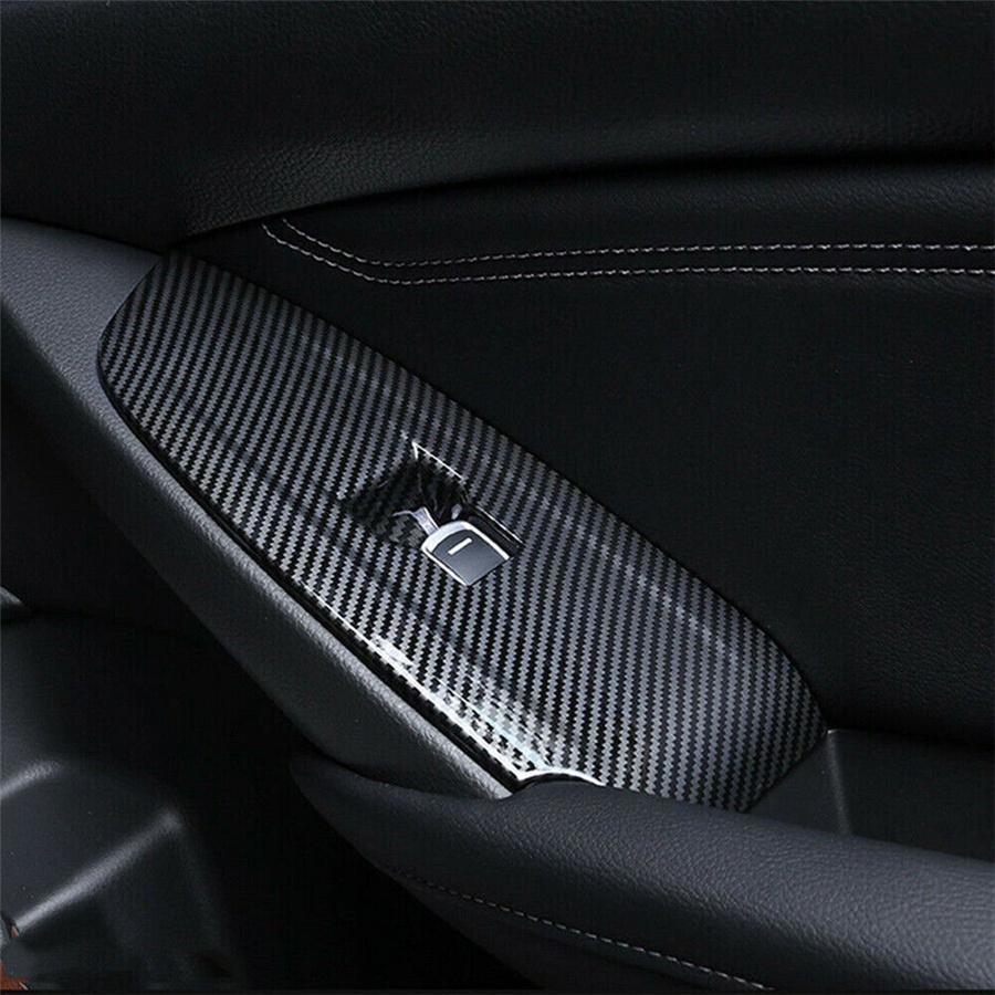 Панель переключателей стеклоподъемников с карбоновой отделкой Honda Accord 18-21