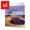 Струны для акустической гитары D'Addario EJ26 Фосфорная бронза Custom Light .011-.052