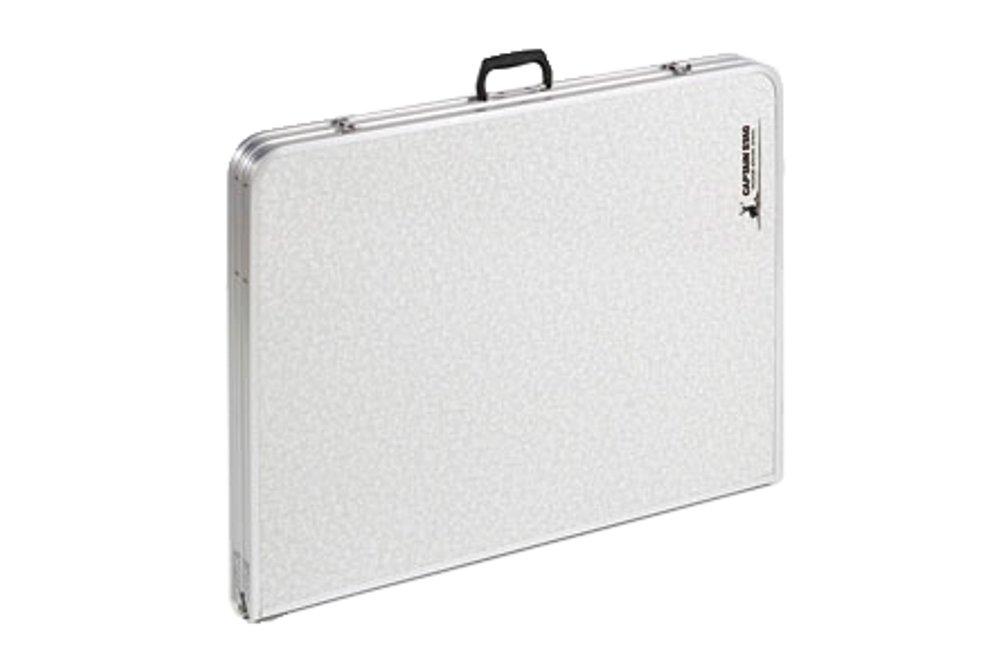 Стол для барбекю Captain Stag Стол Laforet из алюминия с регулировкой 120 x 80 см, двухсторонний LLUC-509