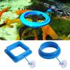 Присоска Кольцо для кормления рыб Пластиковый плавающий лоток для корма Портативная кормушка для рыб Аквариум