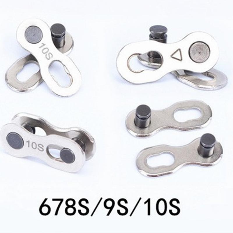 Bicycle Bike Chain Master Link Joint Connector For 6/7/8/9/10/11 Speeds Bicycle Chain Magic Buckle