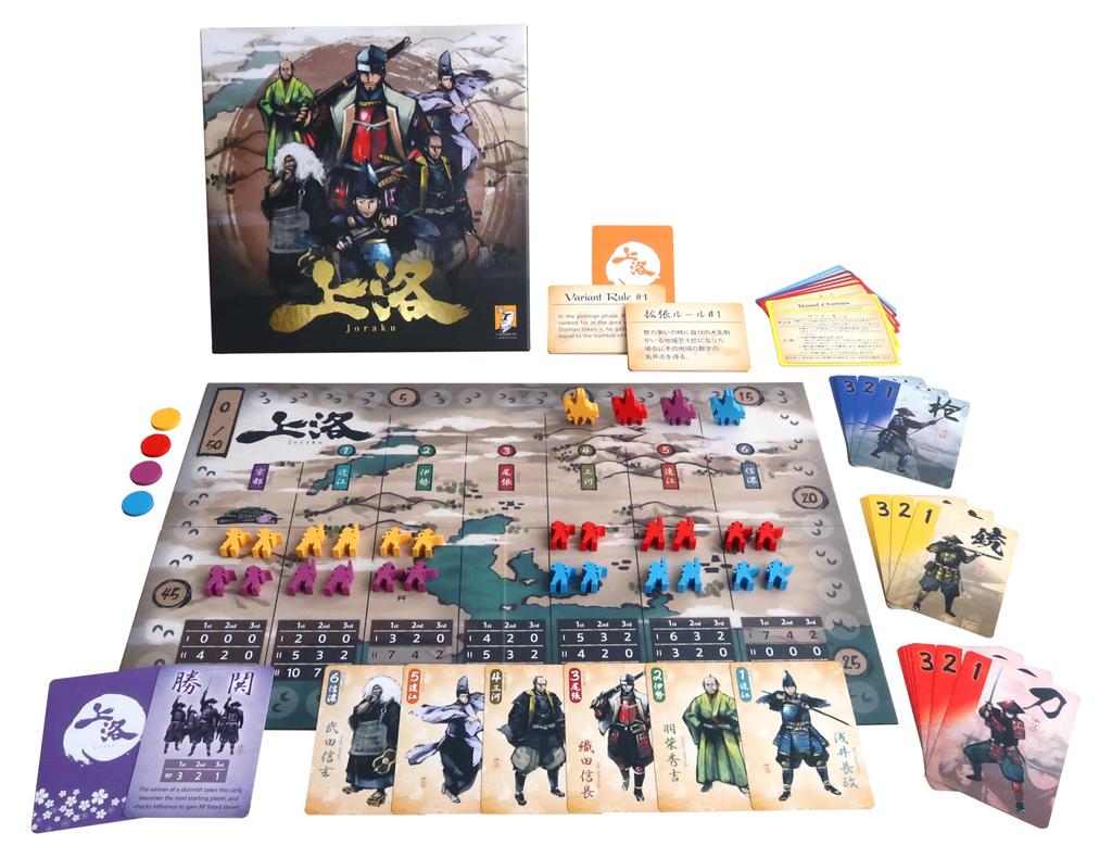 Joraku (Renewed Edition) | Moaideas Game Design Board Game