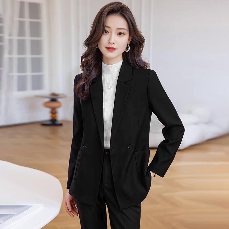 Удобный женский комплект Business Casual Элегантный топ и брюки