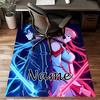 Custom Sword Art Online Mat Personalized Name, Polyester Washable Indoor Entryway Rug, Gift for Christmas, Easter, Thanksgiving Day
