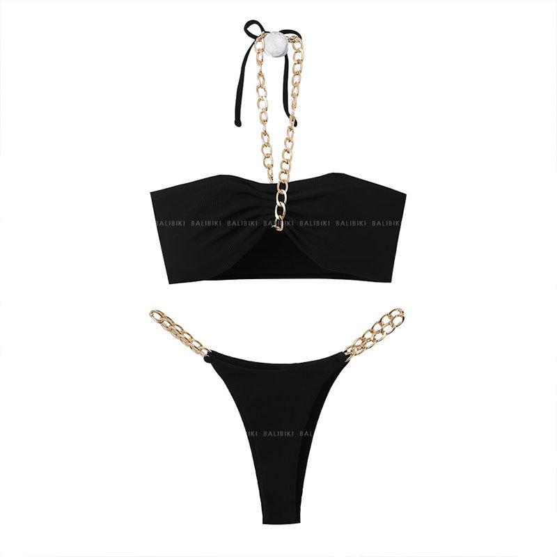 Source a swimsuit European and American style sexy bikini vacation swimsuit