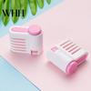 Spring-loaded Cake Knife 2 Pack DIY Leveler Slicer Adjustable 5 Layers Bread Easy Cutting Gadget Embedded Stainless Steel Spring Portable Fixator