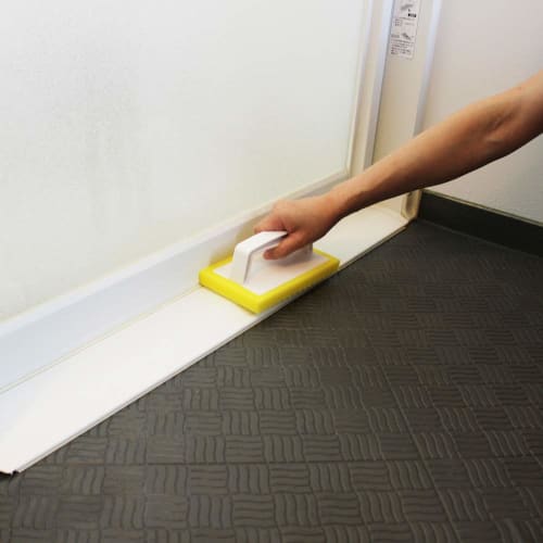 Azuma Industrial Bath Floor Brush Sporo G, for Cleaning Bathroom Floors, Azuma Brush BT751