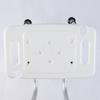 Medical Bathroom Safety Shower Tub Aluminium Alloy Bath Furniture Chair Seat Bench With Removable Back White Bathroom