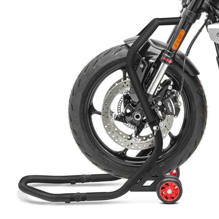 Béquille sous tete de fourche Constands Falcone II leve moto roue avant