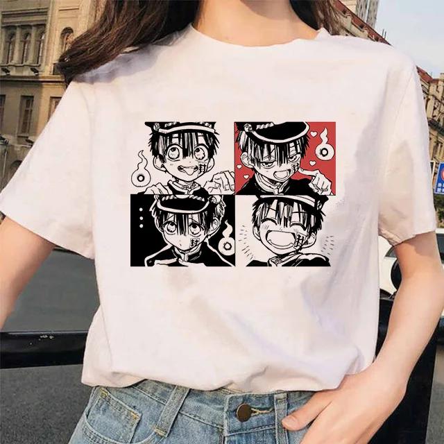 Toilet Bound Hanako Kun Print T Shirts Women Harajuku Ullzang Fashion Tshirt s Graphic Funny Tshirt Summer Top Tee Female