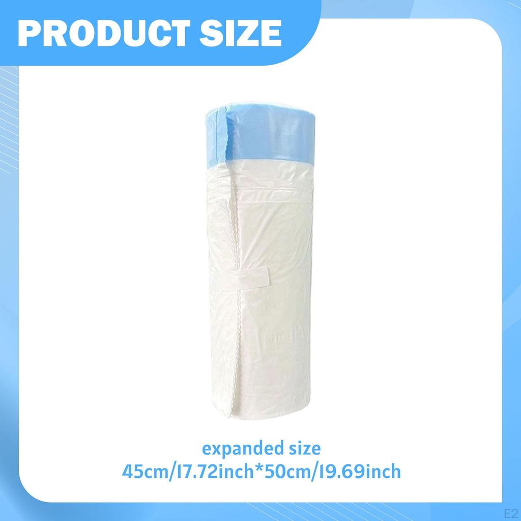 15Pcs Cat Litter Box Liners Thickened Trash Bags Automatic White