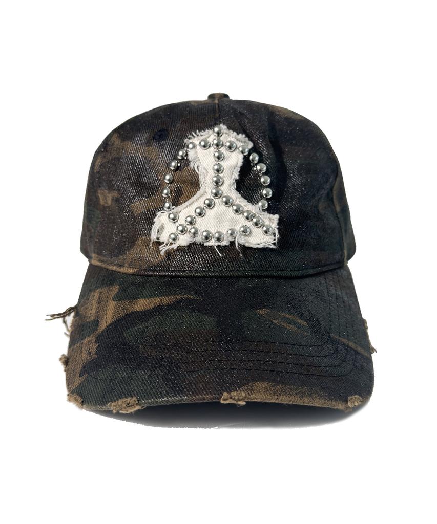 Кепка-панама Kodeu Peaceful Stud Patch_С покрытием Камуфляж