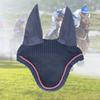 Horse Ears Fly Shield Ear Cover Equipment Net Masks Protector Riding Meshed
