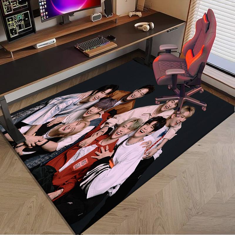 Kpop Stray Carpet, Chair Rug,Rug for Office Bedroom living rooms, Doormat decor Fan Gift Christmas Gift