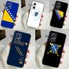 Чехол с флагом Боснии для OPPO Reno 8 7 6 5 4 Lite 8T 5Z 4Z 10 11F OPPO Find X5 X6 Pro X2 Neo X3 Lite