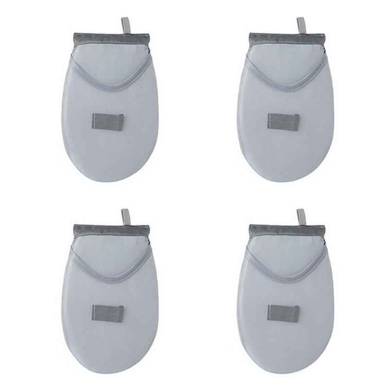 1/2/4pcs Handheld Heat Resistant Gloves Ironing Pad Ironing Glove Waterproof Anti Steam Garment Steamer Portable Ironing Gloves