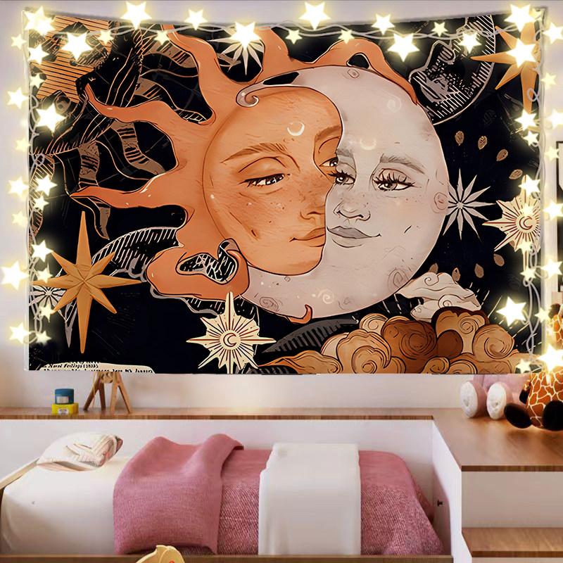 Nana Punk Rock Black Pink Anime Collage Tapestry Wall Hanging Art Decor for Bedroom Otaku Corner Cozy Study Space