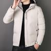Teenager Jacket Warmth Thickened Cotton Jacket Men's Thick Cotton Jacket Fashionable Casual Bread Jacket Jacket