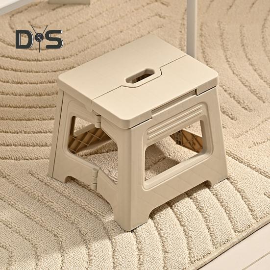 Складная скамейка, многофункциональная подставка для ног для малышей и пожилых людей, переносной пластиковый табурет с ручкой, уличный табурет для рыбалки