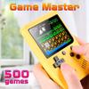 Retro 500 In 1 Portable Game Console 3 Inch Color LCD Screen Console 8-bit