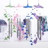 Creative Dolphin Love Wind Chime Aluminum Tube Metal Wind Chime Door and Window Decoration Wind Chime Tube