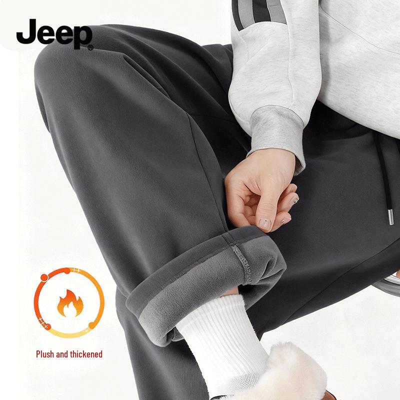 JEEP Men's Winter Loose Straight-Leg Casual Pants