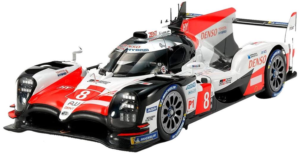 Tamiya Серия спортивных автомобилей 349 Toyota Gazoo Racing TS050 HYBRID Пластиковая модель 24349 1/24 №