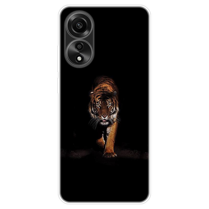 Для OPPO A58 A 58 4G чехол Мягкая силиконовая задняя крышка Мультяшный чехол для телефона Разнообразие