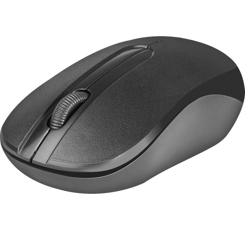 Optical mouse hit MM-49 5 RF black 1600 dpi